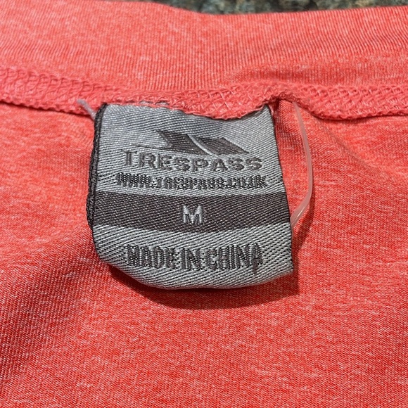 Women’s Trespass top Outburst size Medium Quick Dry Pivot Outdoor Sport Orange - Picture 8 of 10